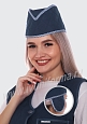 Пилотка женская утепленная с "ушками" арт. ГУ-12-04-ГАБ - 5