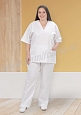 Костюм пекаря унисекс арт. ПВ-02-23-БЗ (Size +) - 1