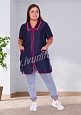 Халат женский арт. УН-20-10-НН (size +) - 6