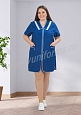 Халат женский арт. УН-20-05-ГАБ (size +) - 3