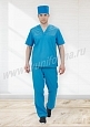 Костюм хирурга мужской арт. М-02-72-ТС - 4