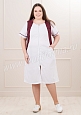 Халат медицинский женский арт. М-20-63-ТС (size +) - 2