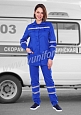 Костюм женский для скорой помощи арт. СП-02-02-ТВ - 1