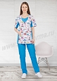 Костюм медицинский женский арт. М-02-76-ТС - 2