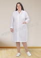 Халат медицинский женский арт. М-20-48-ТС (size +) - 1