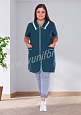 Халат женский арт. УН-20-05-ГАБ (size +) - 2