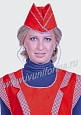 Пилотка женская арт. ГУ-12-01-ТС - 1