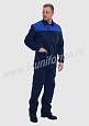 Костюм рабочий мужской с усилением арт. Р-02-22-ГР - 1