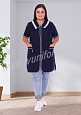 Халат женский арт. УН-20-05-ГАБ (size +) - 1